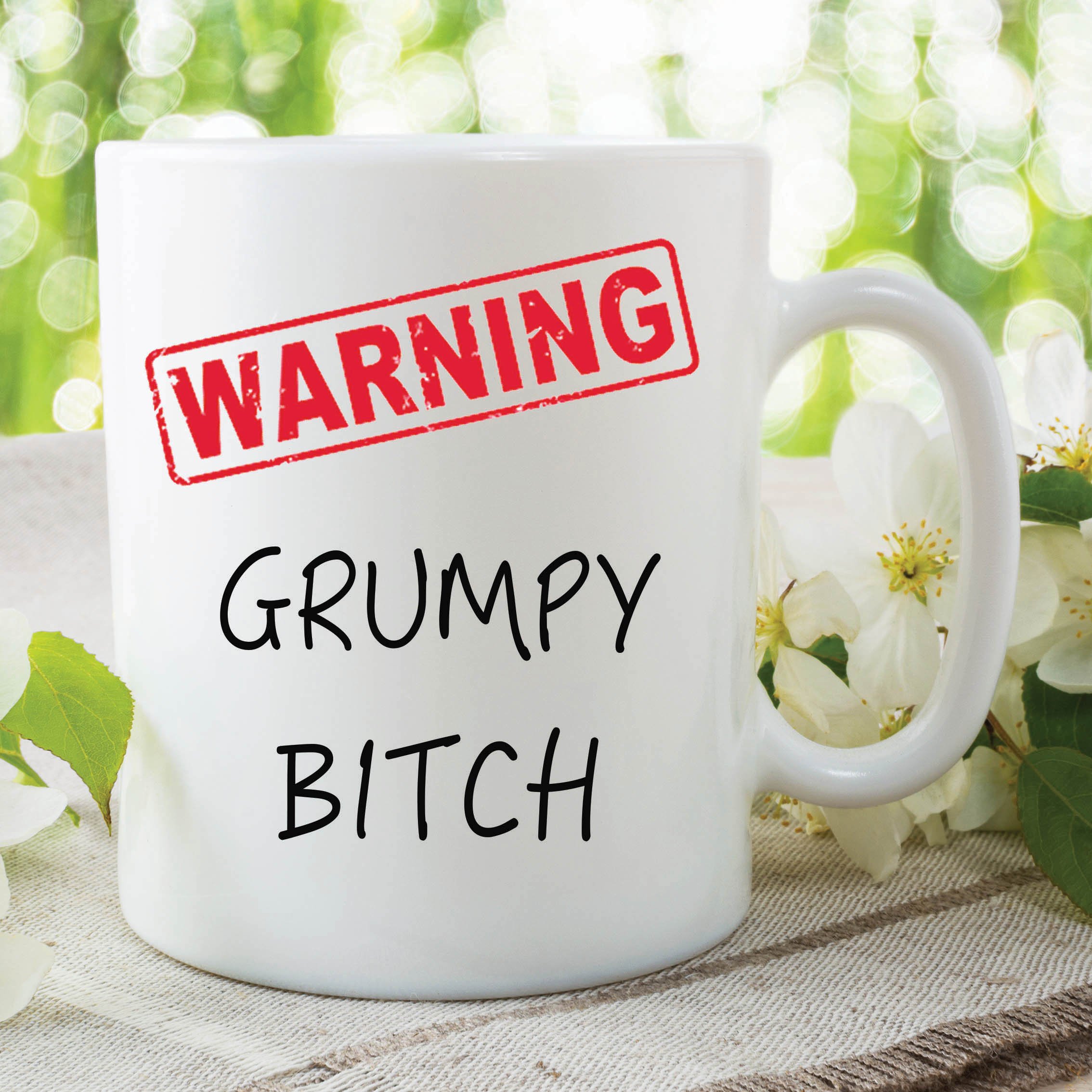 Adult Humour Funny Novelty Mug Grumpy Bitch Kitchen Cup Work Gift WSDMUG229