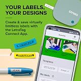 Dymo LetraTag 200B Bluetooth Label Maker Daydream Blue 160 DPI 7 mm/sec view 3