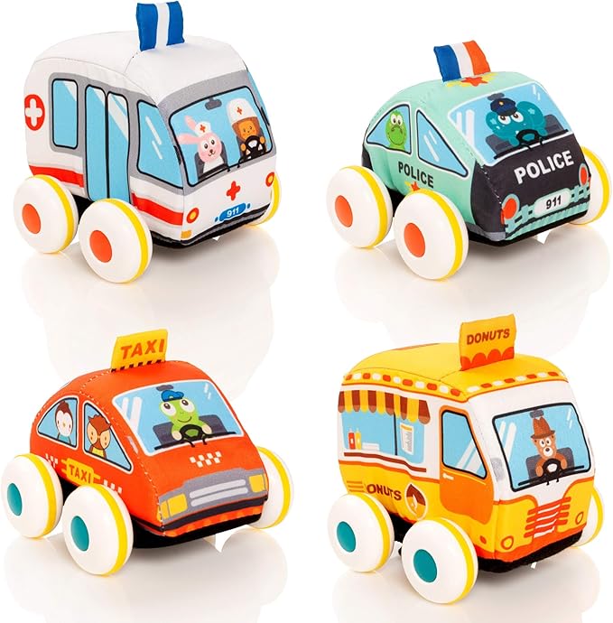Jouets En Vehicules Souples A Tirer Voitures De Jeu Pour Bebes Ou Enfants A Tirer Ou A Pousser Convient Aux Enfants A Partir De 9 Mois Tippi Jouets A Tirer Jeux