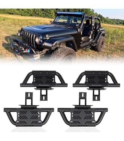 Amazon.com: Go Rhino Dominator Xtreme D1 Sidestep & Brackets