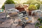 Hi-Gear Stainless Steel Double Sided BBQ, Portable & Compact for Camping view 2