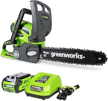 Greenworks 12-Inch Cordless Chainsaw