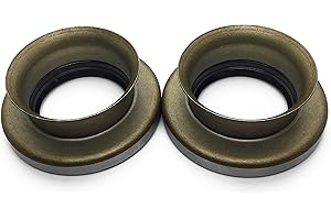 REPLACEMENTKITS.COM Brand Front Inner Axle Tube Seal (2 Pack) Fits Dana 50/60 / 61 Axles Replaces 36487