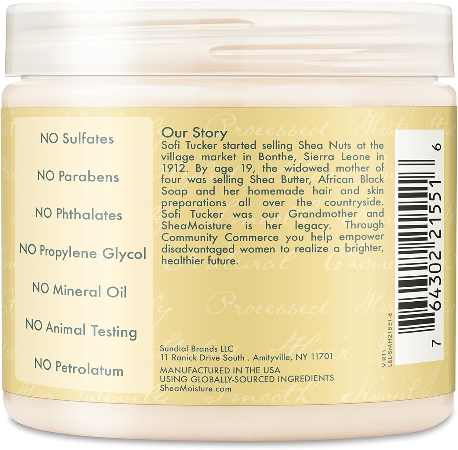 Shea Moisture Jamaican Black Castor Oil Strengthen/Grow and Restore Leave-In Conditioner 16 oz, 473 ml (Pack of 1) - Image 4