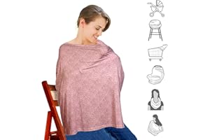 KIDDYSTAR Baby Nursing Cover - Multipurpose Privacy Cover for Breastfeeding Mothers & Infants