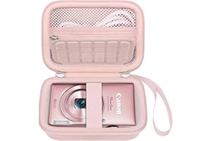 Elonbo Carrying Case for Canon PowerShot ELPH 360 HS A/ 360 HS/ 360/ IXY 650 Digital Camera, Canon PowerShot ELPH 330/190/160