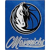 Northwest NBA Dallas Mavericks Raschel Throw Blanket, 50" x 60", Signature