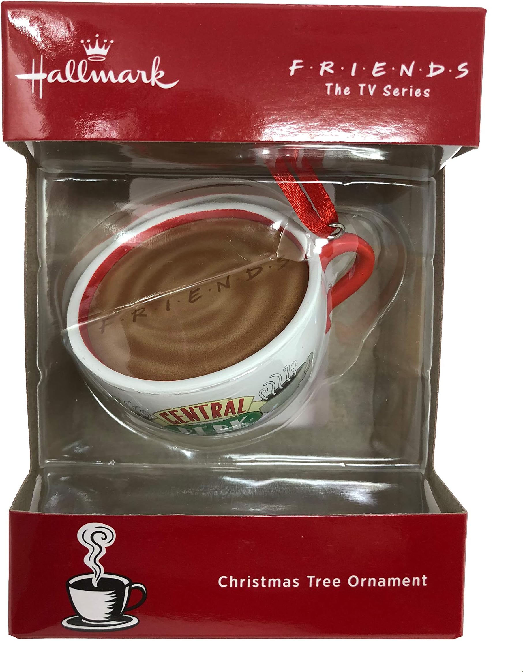 Ornament 2018 Hallmark Friends Central Perk Coffee Cup Christmas Tree