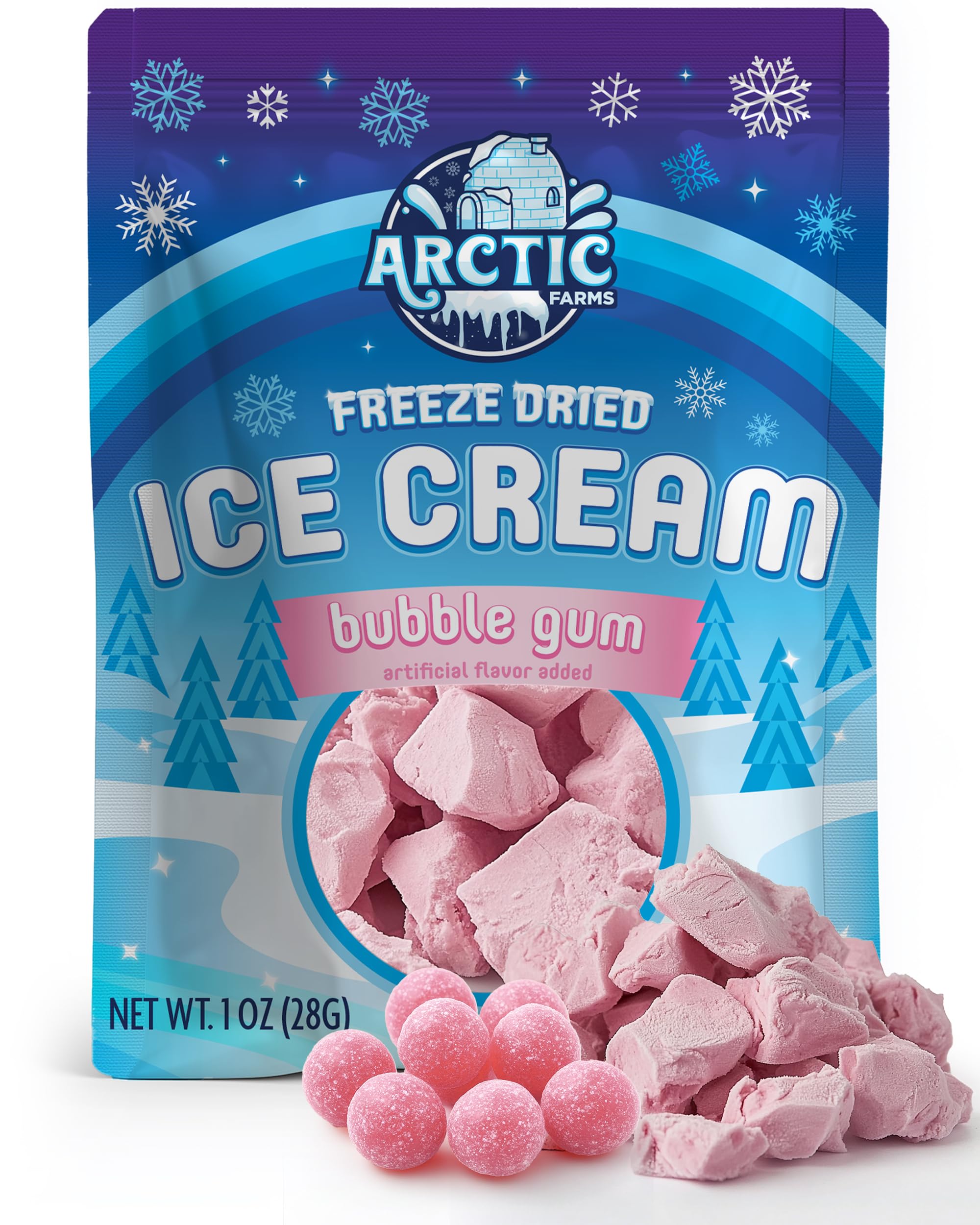 Arctic Farms Freeze Dried Ice Cream that Does Not