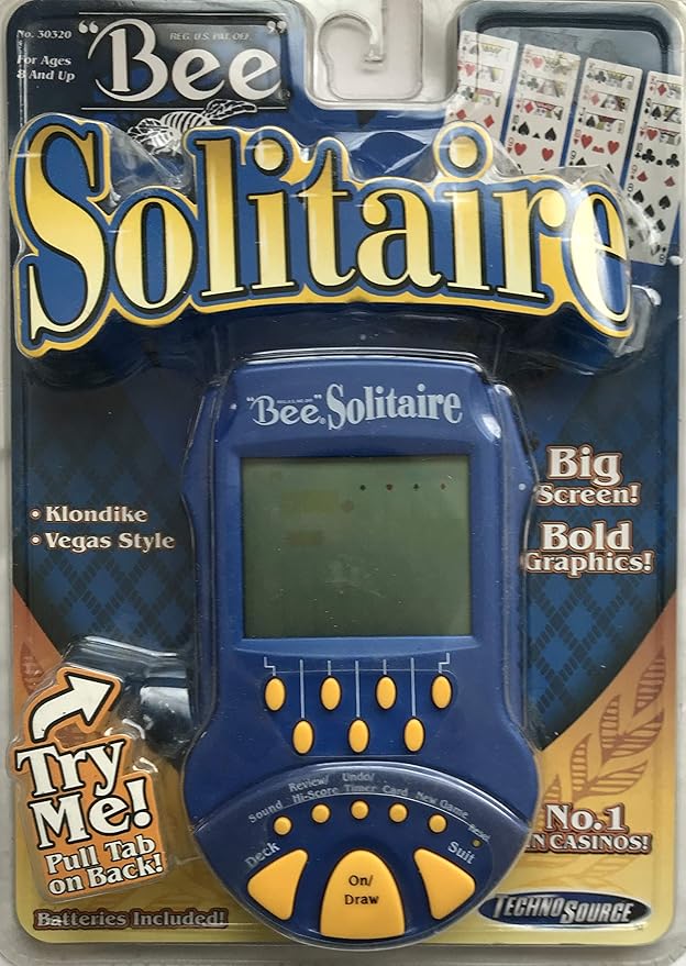 klondike solitaire handheld game