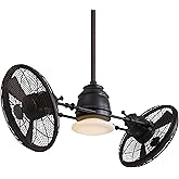 Minka-Aire Vintage Gryo LED 42" Indoor Ceiling Fan in Kocoa