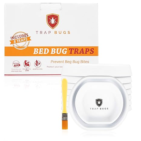 Indoor Bed Bug Interceptors Traps Bed Bugs Insect Trap Protection For Chair Bed Legs Eco Friendly Bedbug Interceptor Without Chemicals Or Sticky