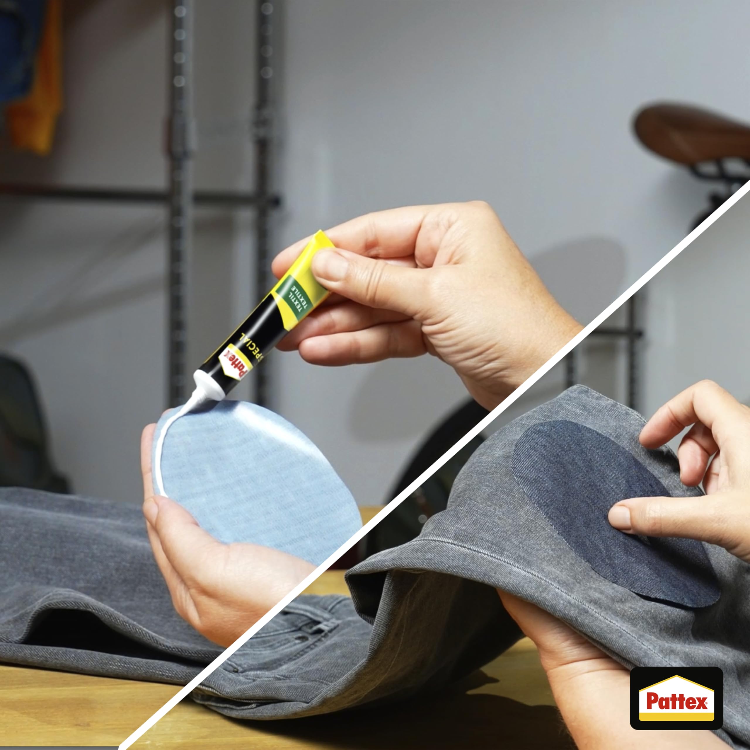 Pattex Spezialkleber Textil, wasch- und bügelbeständiger Textilkleber, Stoffkleber für Baumwolle, Leder, Jeans und mehr*, schnell trocknender Kleber, 20g 8