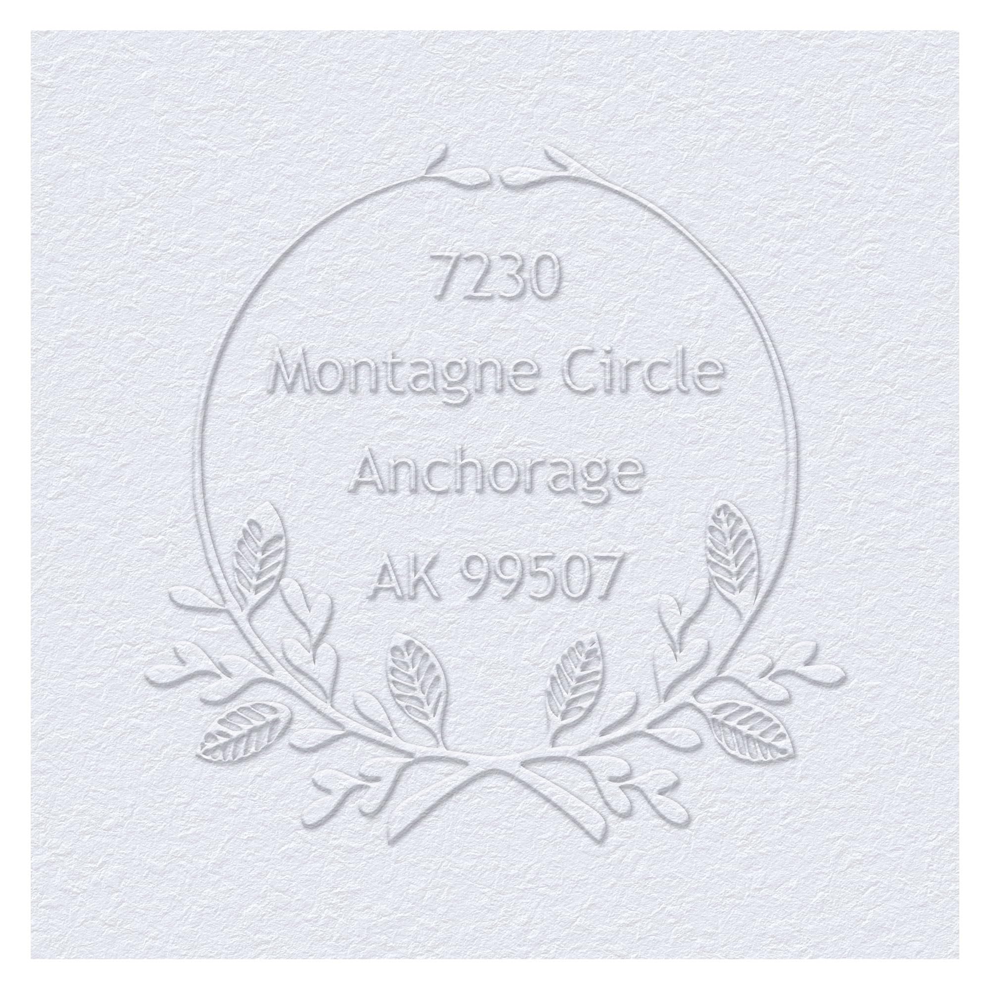 OFCCUSTOM Wedding Embosser Personalized Name Date