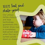 Tommee Tippee Superstar Training Straw Cup 300ml Yellow 6m+ Non-Spill view 3