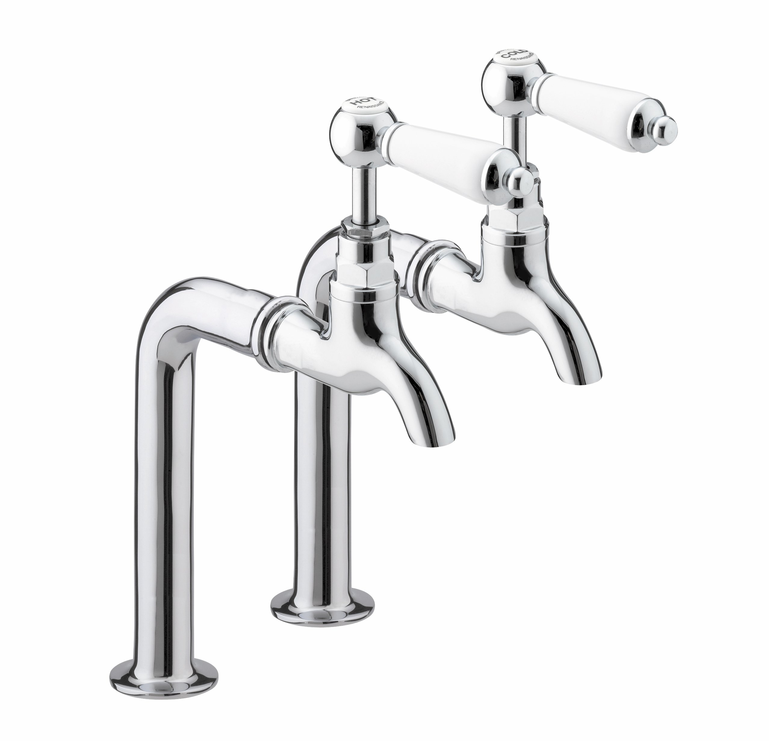 Bristan RS BIB C Renaissance Bib Kitchen Taps, Chrome, Silver