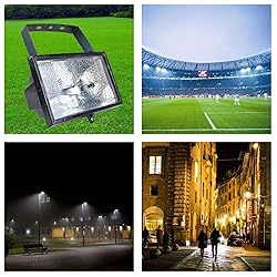 haraqi 6 Pack Halogen Light Bulb R7S Base J Type