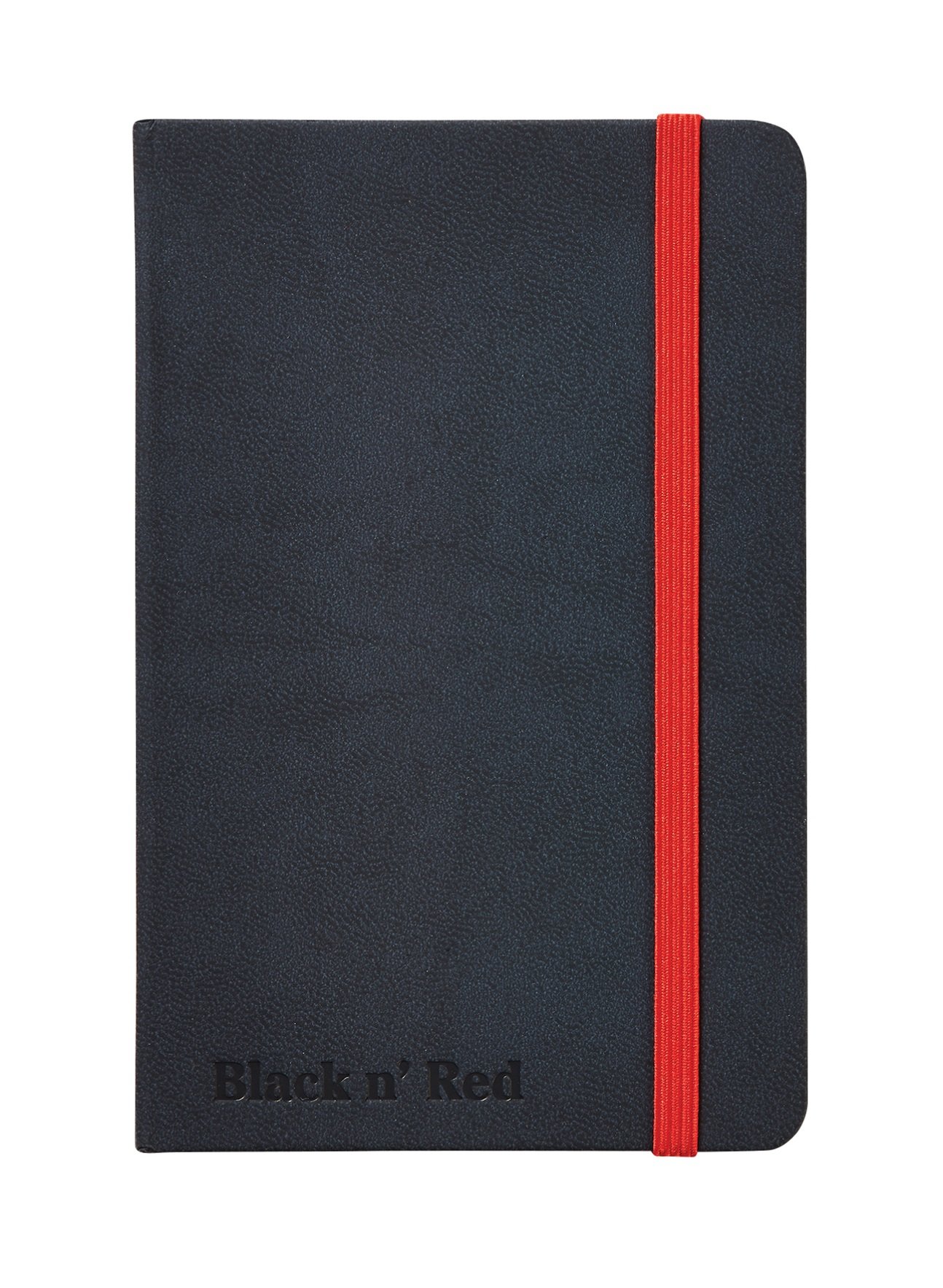 Oxford Black n' Red A5 Hardback Casebound Business Journal Ruled and Numbered 144 Page, 5 Notebooks