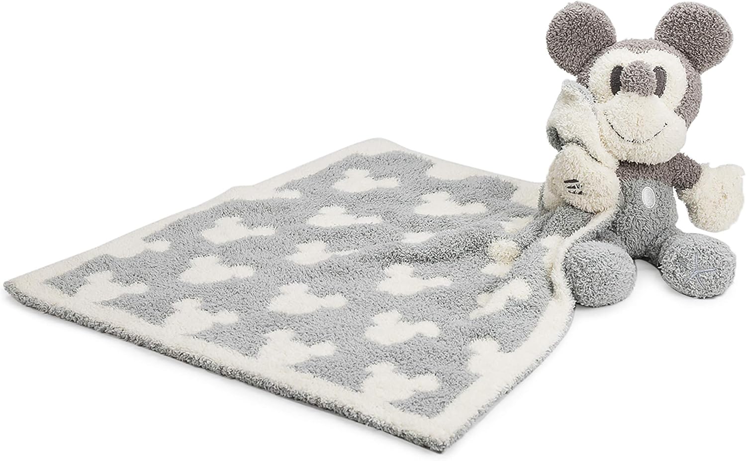 (Ocean) Barefoot Dreams CozyChic Vintage Disney Mickey Mouse Blanket