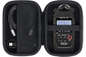 Lebakort Storage Case Compatible with Zoom H4n Pro 4-Track Portable Recorder