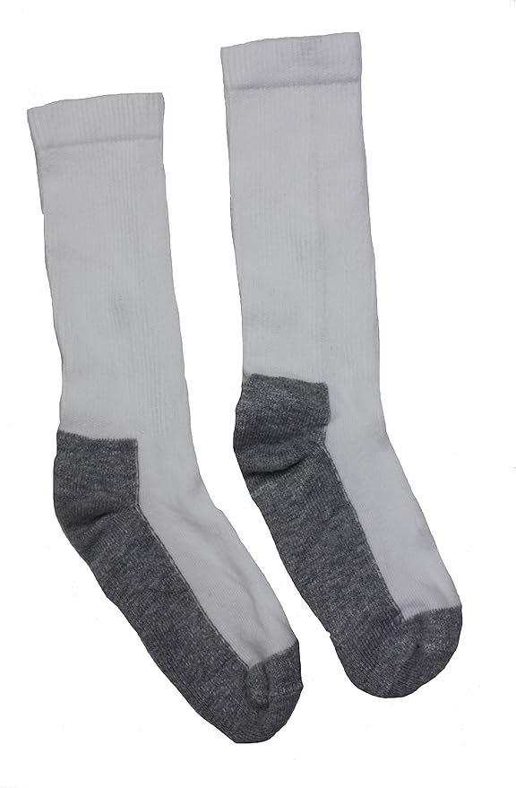 Kirkland Signature Men's Cushioned Crew Sock 6Pack (XLarge, White