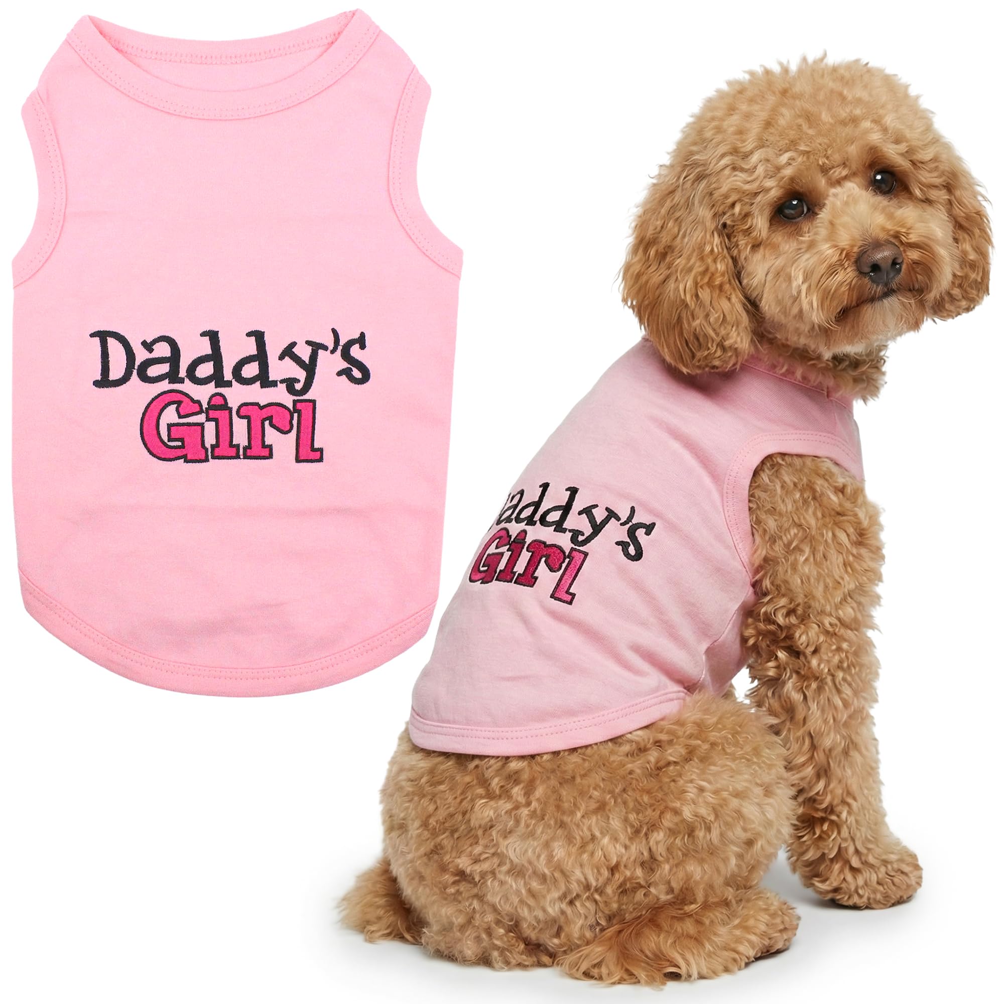 Parisian Pet Daddy's Girl T-Shirt, Large