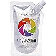 Lagunamoon Lip Gloss Base | 7.05 oz Clear Lip Gloss Non-Stick Moisturizing Versagel Lip Gloss Base Gel with Vitamin E and Oli