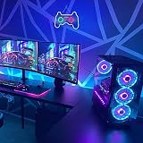 MEDE Dimmable Game Neon Sign Blue USB Wall Light view 8
