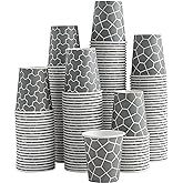 Huifany 300 Pack 5 oz Paper Cups, Disposable Bathroom Cups Small Mouthwash Cups, Hot/Cold Beverage Drinking Mini Cup for Party, Picnics, Water, Snack
