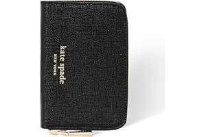 kate spade new york Devin Zip Magnetic Wallet/Card Holder - Compatible with MagSafe Phones and Cases - Black