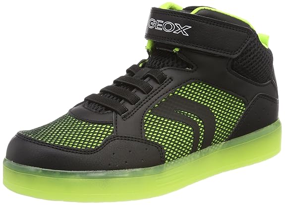Geox Jungen J Kommodor Boy C Hohe Sneaker