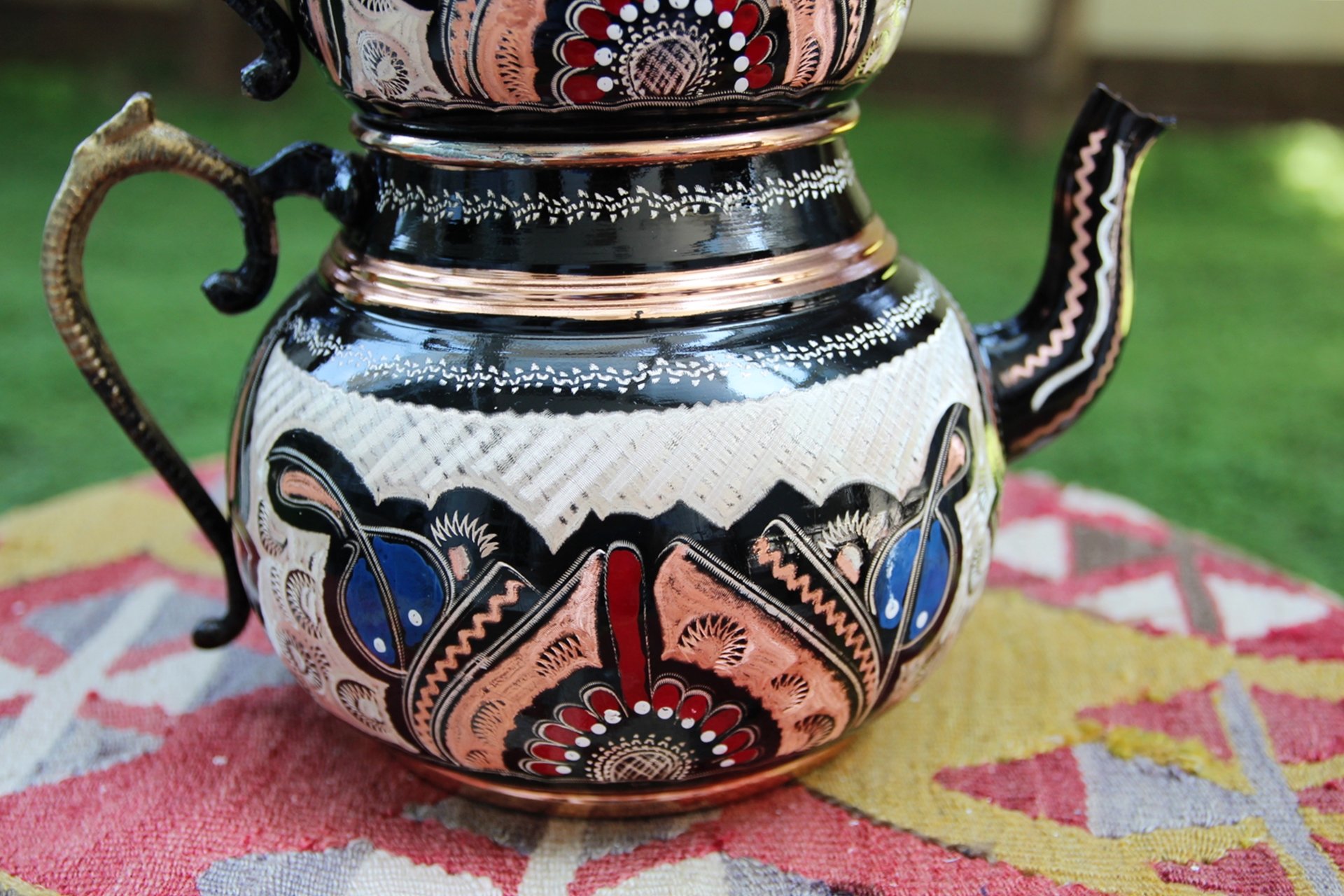 Copper Turkish Tea Maker, Samovar, Artisan Handmade