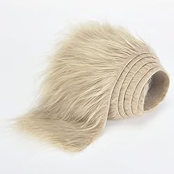 Shaggy Plush Faux Fur Fabric Precut Strips Fluffy