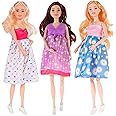 dollbie 3-Pack 11.5 inch Pregnant Dolls - Fashion Dolls with Interchangeable Pregnant and Normal Bellies - Includes 3 Dolls, 3 Dresses, 3 Babies