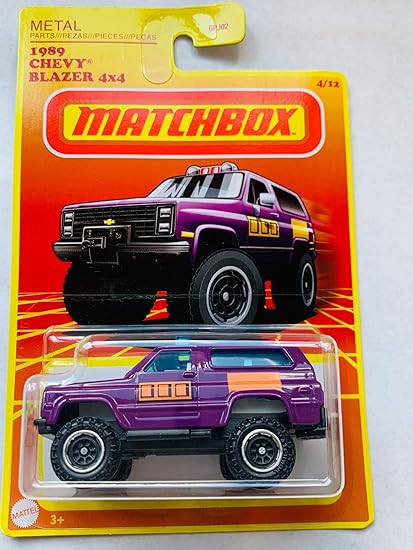 purple matchbox car