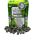 Premium Grade Freeze Dried California Blackworms with Spirulina Boost - High-Protein, All Natural Fish Food from Temp Controlled Hatchery for Vibrant Cichlids, Tropical & Marine Fish (15 Grams)