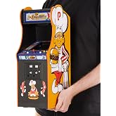Quarter Arcades Burger Time 1/4 Scale Mini Arcade | Authentic wooden cabinet, Original ROM, DIP switch access, 5-inch TFT screen