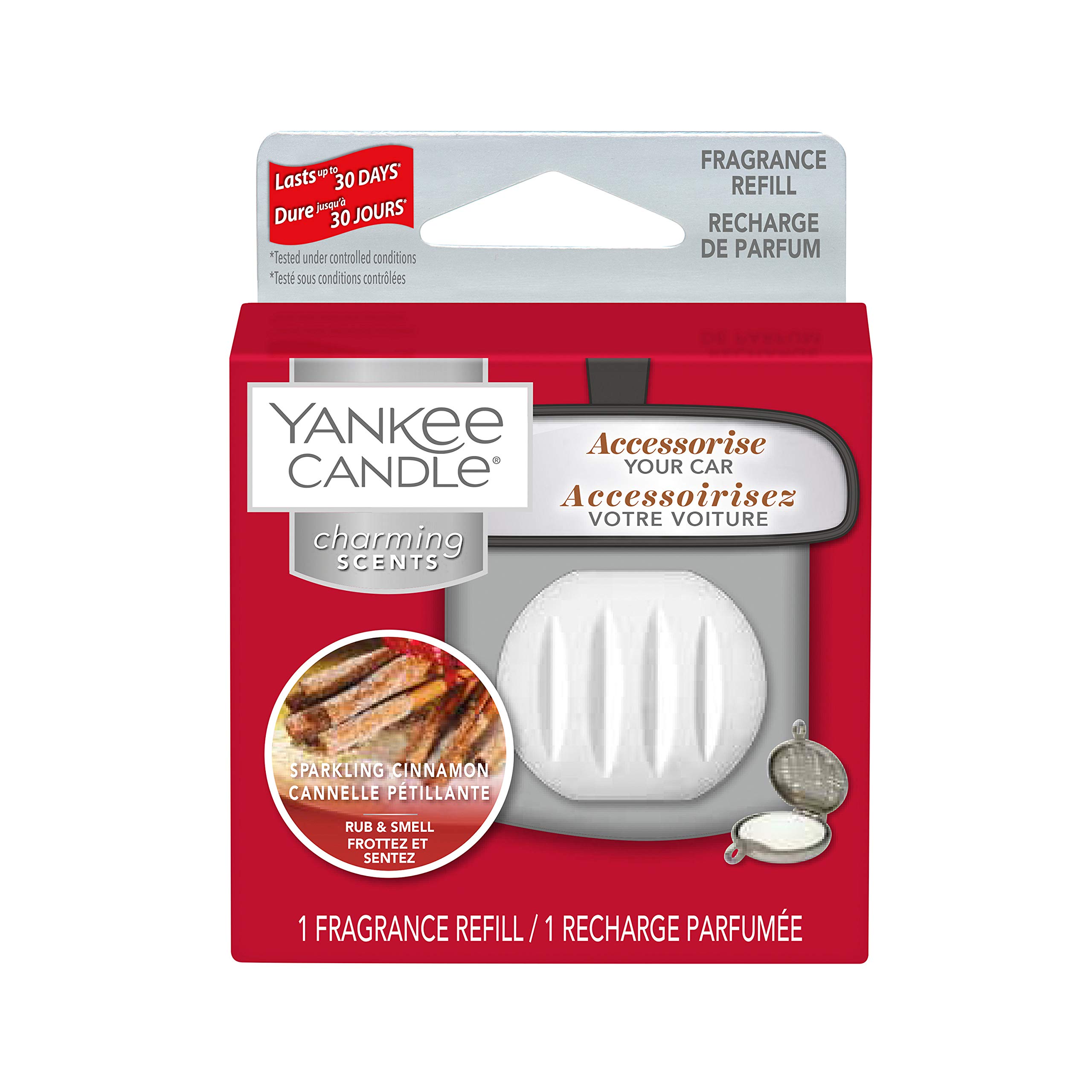 Yankee Candle Charming Scents Fragrance Refill, Grey, Small