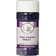 CK Products 4 Ounce Sugar Crystals Bottle, Violet