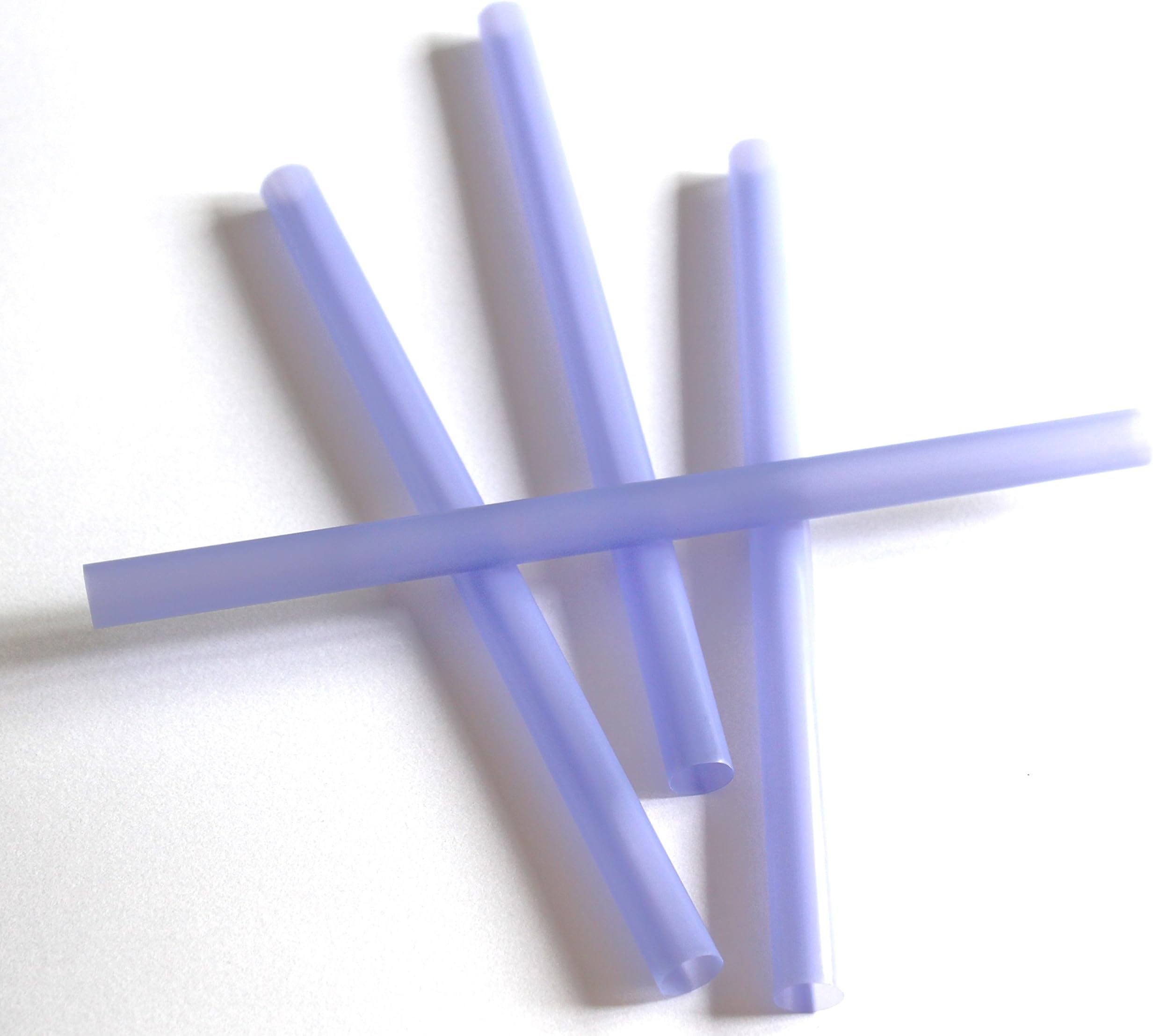 Super Wide Pastel Purple Straws Pk 25