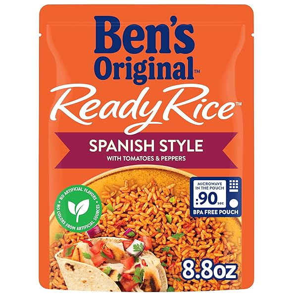 BEN’S ORIGINAL READY RICE SPANISH STYLE FLAVORED RICE,...