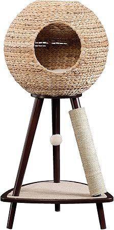 natural sphere cat tower