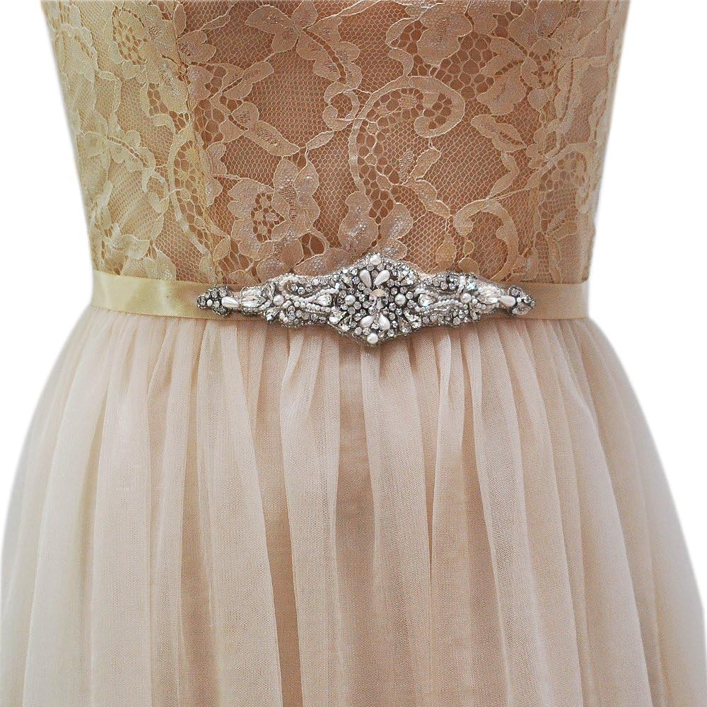 Crystallly Rhinestone Belt For Belt Dress Bridal Wedding Evening