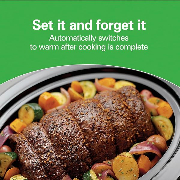 HAMILTON BEACH 6-9 QUARTS PROGAMABLE SLOW COOKER