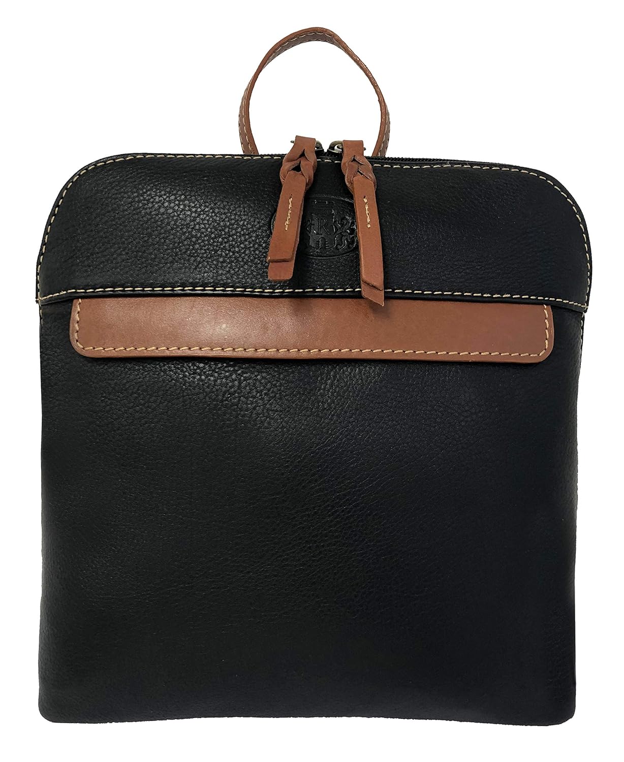 Rowallan Women's Black Leather Backpack Amazon.co.uk Luggage