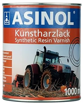 ASINOL UNIMOG SCHWARZ MATT 1.000ml Lack FARBE Kunstharzlack
