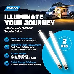 Camco Unknown 54880 12V F8T5/CW Fluorescent Light