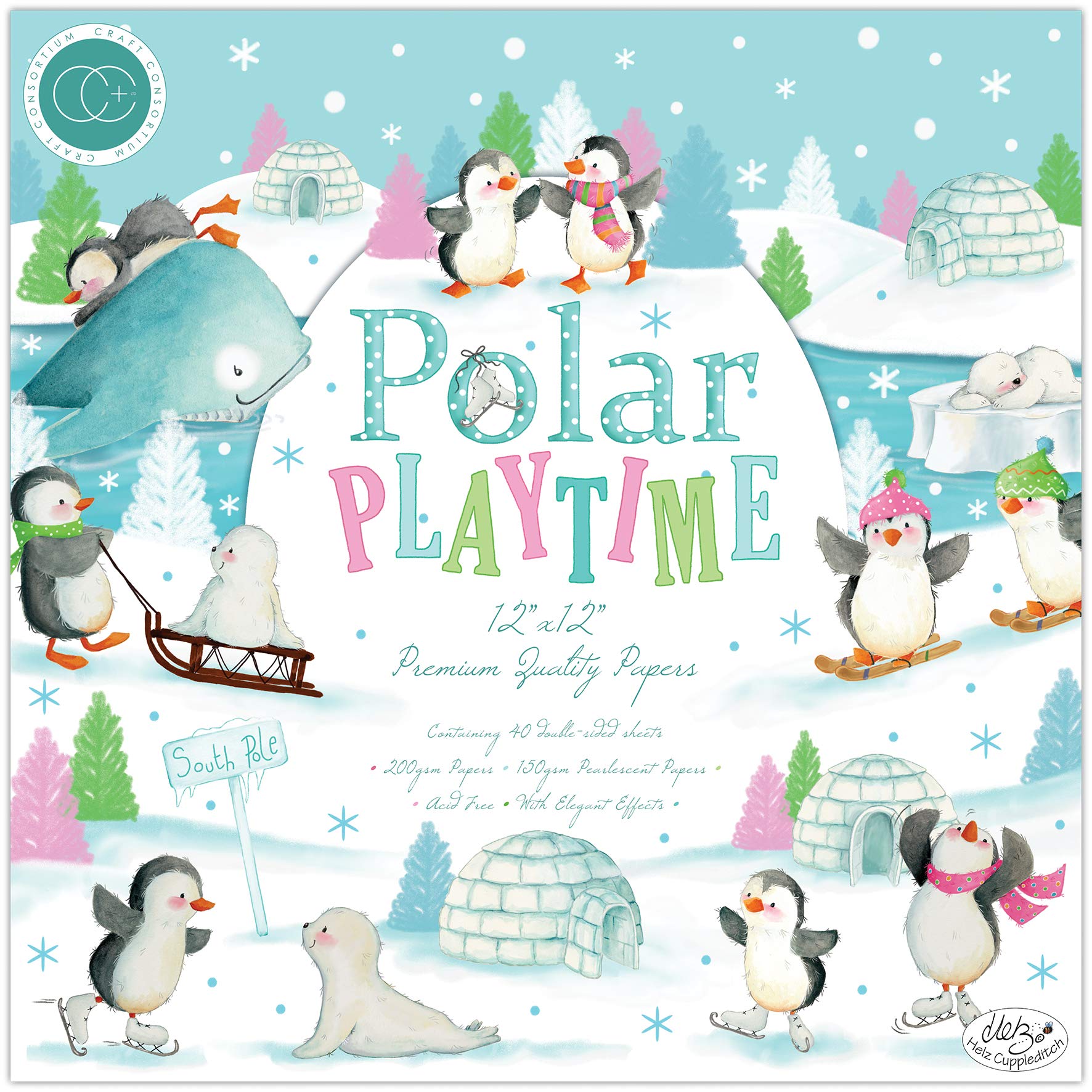 Polar Playtime - Premium Paper Pad