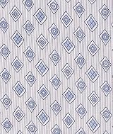 Utopia Care Patient Gown Blue Diamond Print Back Tie Fits Up To 2XL 47 Long 66 view 5