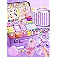 Jimcii Nano Tape Bubble Kit for Kids with Cute Bag, Nano Tape Squishy Maker Kit, Nano Tape Bubbles, Nano Bubble Tape Kit
